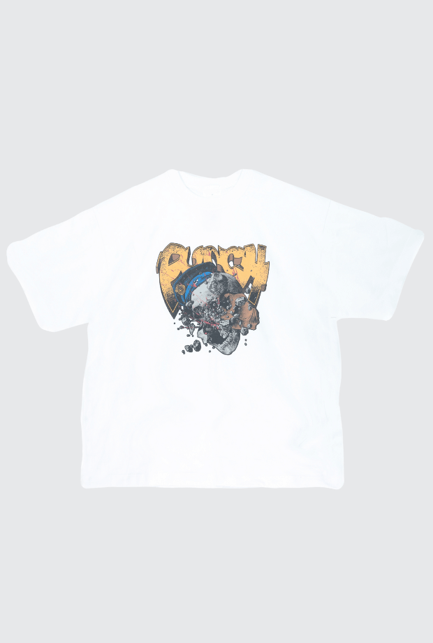 Punch 數位印花寬版 T 恤(高密度 12 支紗)_PARCOV250712