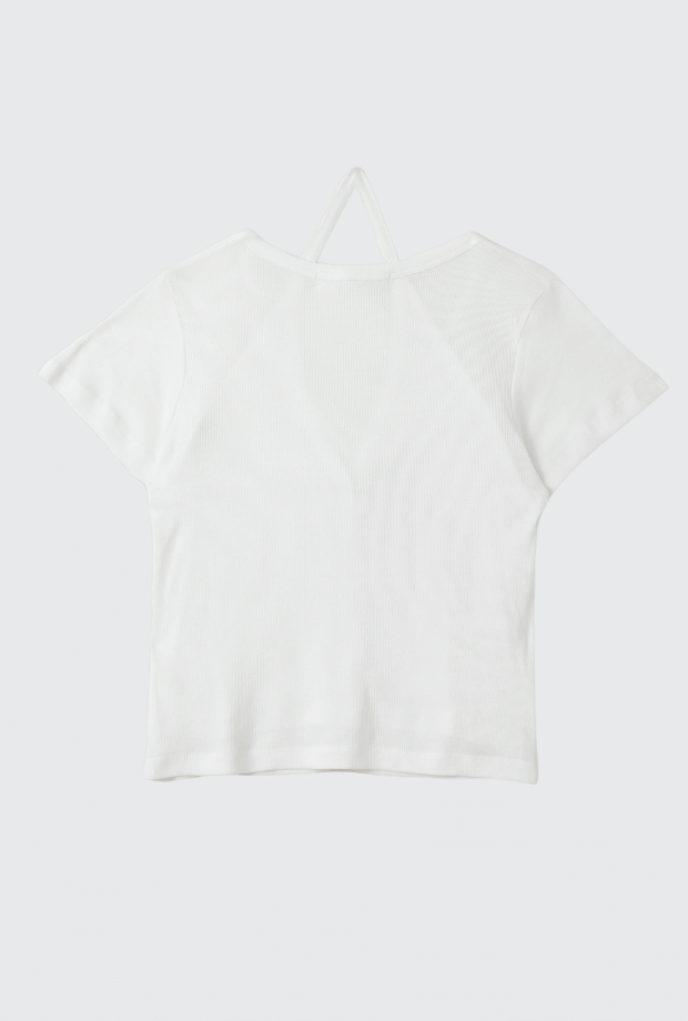 繞頸式開襟衫_PARHON250701